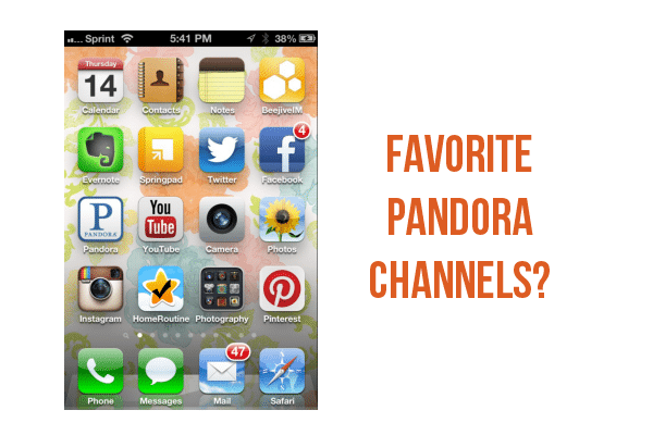 My favorite Pandora stations