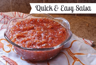 Quick and Easy Salsa